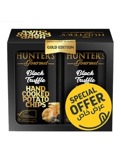 Buy Hand Cooked Potato Chips And Black Truffle 150g Pack of 2 in UAE