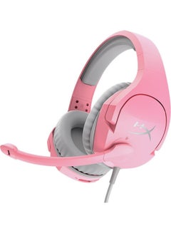 HyperX Cloud Stinger Wired Over-Ear Gaming Headset With Mic Pink