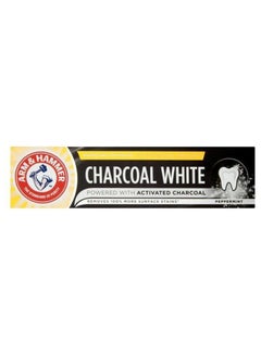 Buy Charcoal White Toothpaste 75ml in Saudi Arabia