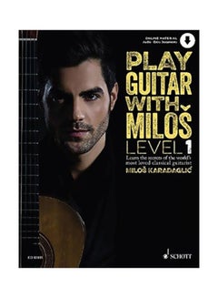 اشتري Play Guitar With Milos Level 1 Paperback في الامارات