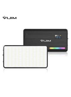 Buy VL196 Pocket RGB LED Video Light Black 18.70x7.00x11.70cm in Saudi Arabia