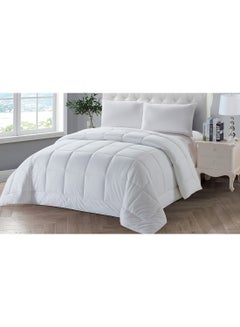 Buy Cotton Comforter Queen Cotton White 250X230cm in UAE