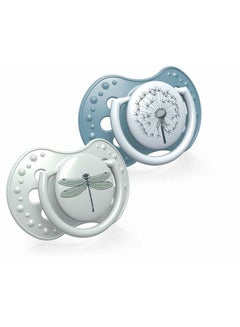 Buy 2-Piece Dynamic Silicone Soother Set in Saudi Arabia