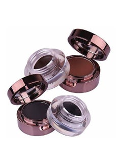 Buy 24H 2in1 Fascinated Eyebrow & Cream Black/Brown in UAE