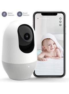 Buy Baby Monitor Wifi 360-Degree Wireless Ip Nanny Camera in Saudi Arabia