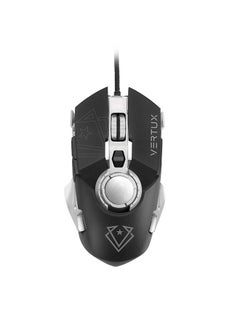 Buy Cobalt High Accuracy Lag-Free Wired Gaming Mouse upto 4800 DPI Grey in UAE
