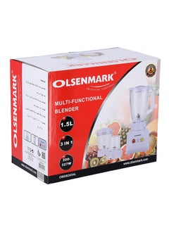 Shop Olsenmark 3 In 1 Juicer Blender Chopper Set 327w Omsb2054 White Clear Online In Dubai Abu Dhabi And All Uae