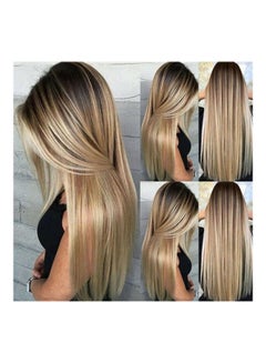 اشتري Long Straight Hair Wig Blonde 65cm في السعودية