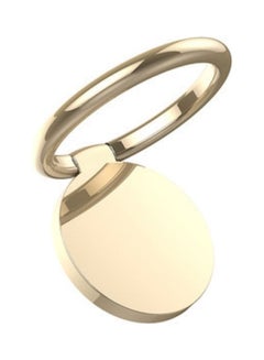 Buy Metal 360 Degree Rotation Adhesive Ring Phone Holder Golden in UAE