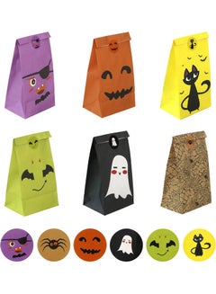 Buy 12-Piece Halloween Candy Bag multicolor 12x8x22.5cm in Saudi Arabia