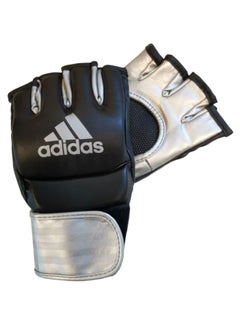 Buy Pair Of Ultimate Fighting Gloves Black/Grey M in UAE