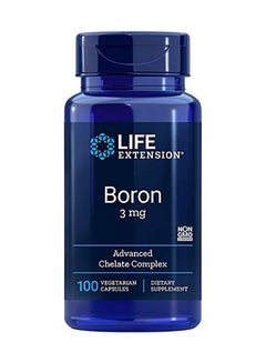 اشتري 100 Pcs Vegetarian Boron, 3 mg Capsules في الامارات