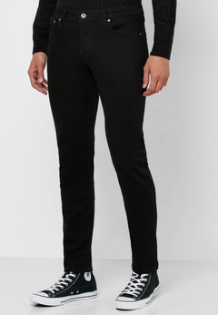 Buy Glenn Slim Fit Jeans Black in Saudi Arabia