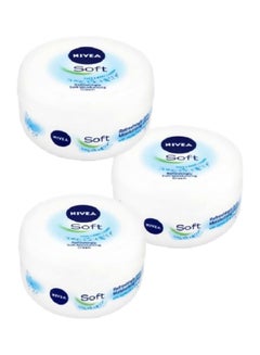 Buy Pack Of 3 Soft Moisturizing Cream 600ml in UAE