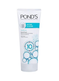 Buy Ponds Acne Clear Anti Acne Facial Foam 100grams in Saudi Arabia