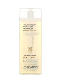 Buy Golden Wheat Deep Cleanse Shampoo 250ml in Saudi Arabia