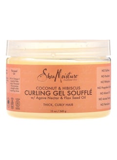 Buy Souffle Coconut And Hibiscus Curling Gel 340grams in UAE