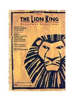 اشتري The Lion King: Broadway Selections paperback english في الامارات