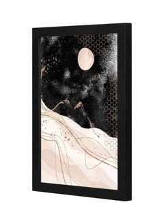 Buy Landscape Themed Wall Painting With Frame Black 23x33x2cm in Saudi Arabia