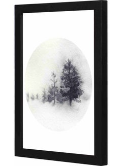 Buy Forest Painted Framed Wall Painting Black 23x33x2cm in Saudi Arabia