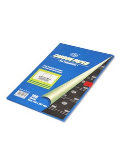 Buy 100-Piece A4 Carbon Paper Set in UAE