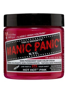 Buy Semi-Permanent Hair Colour Cream Hot Pink 4ounce in UAE