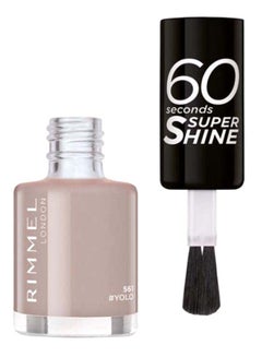 Buy 60 Seconds Super Shine Nail Polish 561 Yolo in UAE