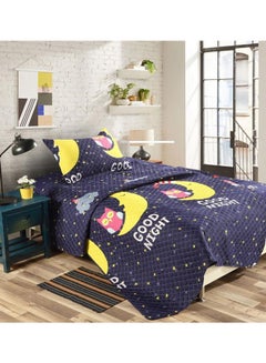 Buy 3-Piece Good Night Printed Comforter Set in UAE