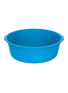 Buy 10" Round Plastic Basin Tub 3.5L Blue in UAE