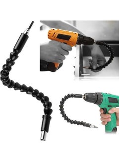 Buy 200mm Flexible Shaft Extension Screwdriver Drill Bit Holder Connecting Link Tool Black 20*10*20cm in Saudi Arabia