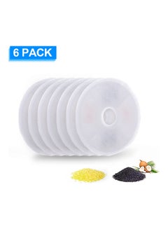 Buy Cat Water Fountain Filters Replacement Filters for Pet Catit Flower Fountain GEX Cat Water Fountain 6PCS multicolour 15*11.5*15cm in Saudi Arabia