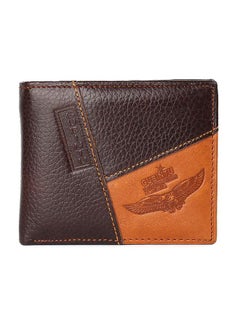 Buy Men's Leather Wallet Brown in Saudi Arabia