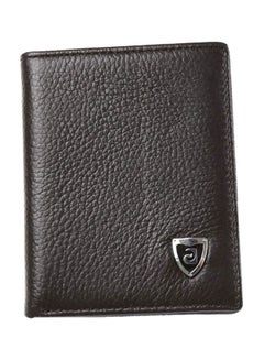 Buy Leather Men's Wallet Black in UAE