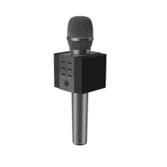 Buy Wireless 2-In-1 Handheld Karaoke Microphone V4525GY_P Grey in UAE