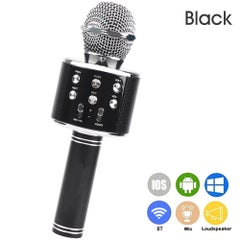Buy WS-858 Wireless Handheld Karaoke Microphone PAA2385B_P Black in UAE