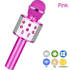 Buy WS-858 Wireless Handheld Karaoke Microphone PAA2385P_P Pink in UAE