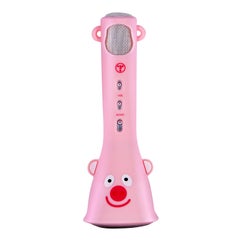 Buy TOSINGX3 Wireless Bluetooth Karaoke Microphone V8125P_P Pink in Saudi Arabia