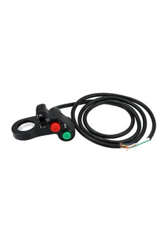 Buy 3 in 1 Headlight/Turn Signal Light/Horn ON-OFF Switch 2.2cm Diameter Handlebar DIY Button Accessory for Motorcycle Scooter ATV in UAE