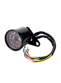 Buy 12V Universal Motorcycle Speedometer Tachometer Gauge w/ LED Backlight in Saudi Arabia