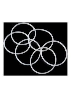 Buy Waterproof Silicone Sealing Ring for 250W Magic Blender Cutter Bed Clear 74 x 80mm in UAE