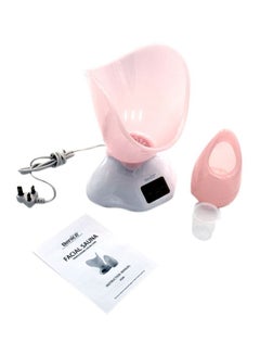 Buy Digital Facial Sauna Apparatus White/Pink in Saudi Arabia