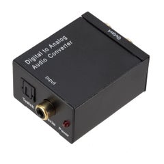 Buy Digital to Analog Audio Converter Switch Box V5899_P Black in Saudi Arabia