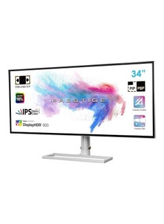 Buy PS341WU 34" Nano IPS, Wide Ultra HD Monitor, DisplayPort HDMI White in UAE