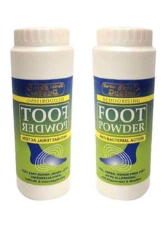 Buy 2-Piece Deodorising Foot Powder 2x75grams in Saudi Arabia