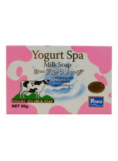 Buy Yogurt Spa Milk Soap White 90grams in Saudi Arabia