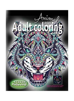 Buy Adult Coloring Book Stress Relieving Animal Designs: Intricate Coloring Books For Adults, Animal Coloring Books For Adults: Coloring Book For Adults S Paperback English by Happy Arts Coloring in UAE