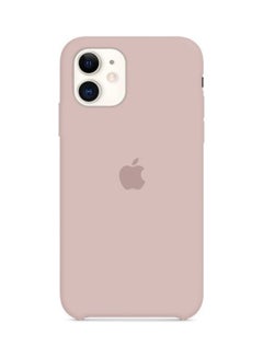 Buy Protective Case Cover For Apple iPhone 12 Pink Sand in Saudi Arabia