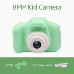 Buy 8MP 1080P 2.0 Inch Display Screen Kids Digital Camera With Strap Charging Cable in UAE