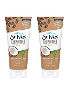 Buy Pack of 2 Energizing Coconut And Coffee Face Scrub 2x170grams in Saudi Arabia