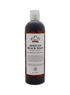 Buy African Black Soap Body Wash Black 384ml in Saudi Arabia